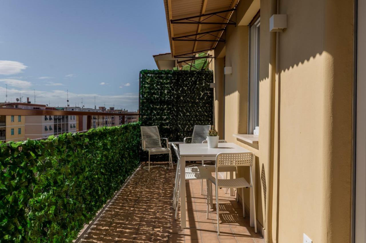 La Dolce Vita - Sunny Penthouse Trastevere Station 100Sqm Рим Екстериор снимка